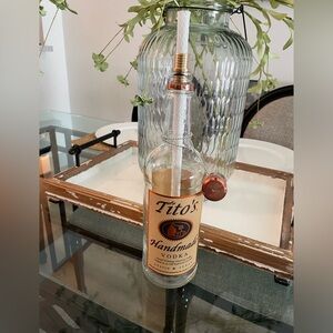 Tito’s vodka tiki bottle